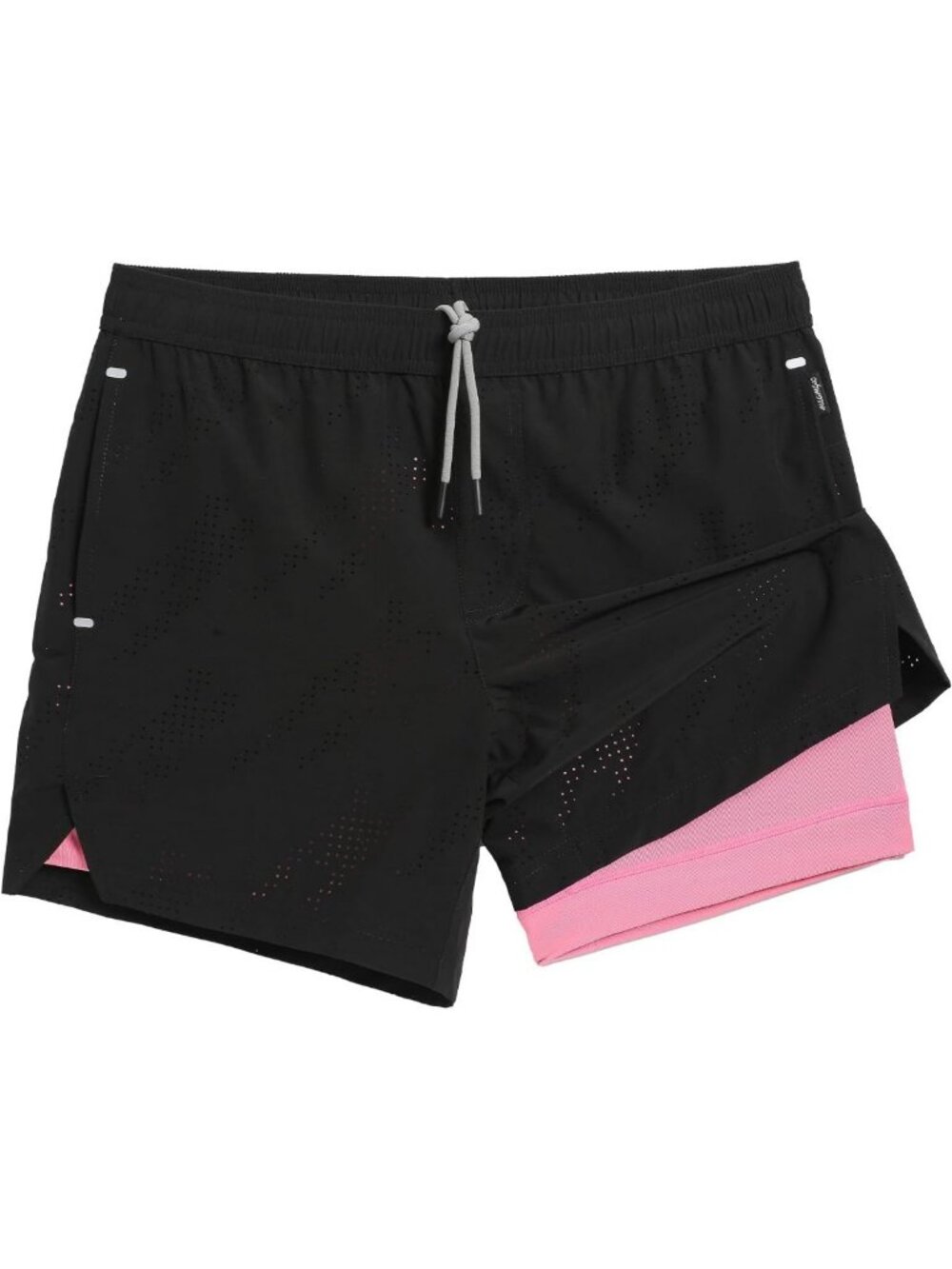 Men's 5" Running Shorts with Compression Liner, Quick Dry & Zip Pocket